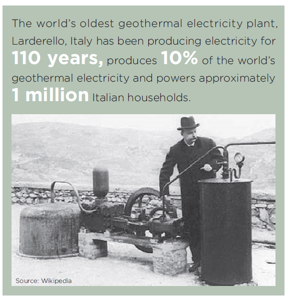 Oldest Geothermal Plant
